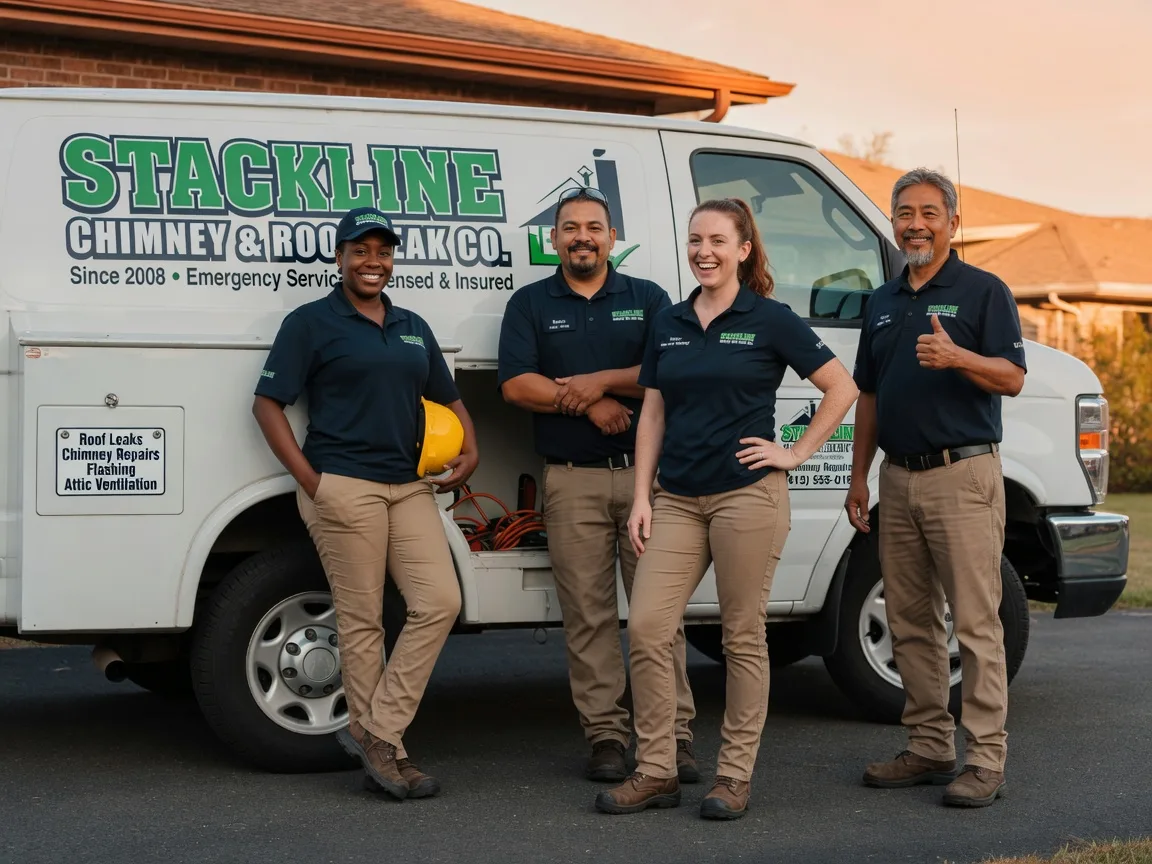 Chimney flashing repair company in Cook Sta, MO